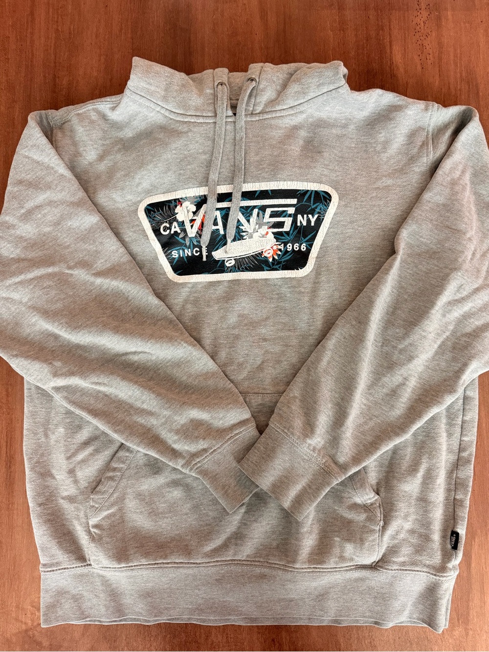 Vans Light Gray Pullover Hoodie